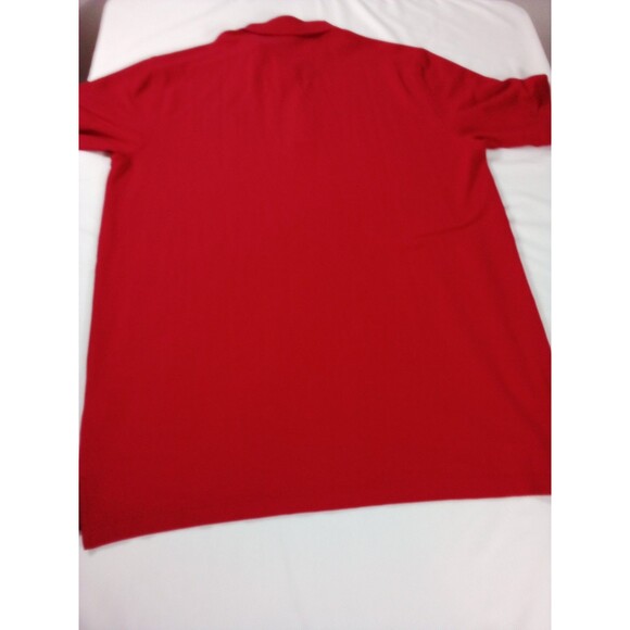 Men's Izod Advantage Stretch‎ Red Short Sleeve Polo Size XLT - Picture 7 of 10